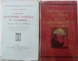 Couverture de LA PREMIERE TRAVERSEE DU SAHARA EN AUTOMOBILE . LE RAID CITROEN