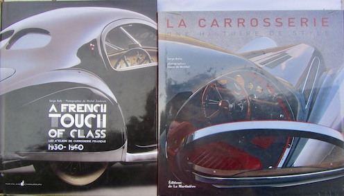 Couverture de A FRENCH TOUCH OF CLASS LES ATELIERS DE LA CARROSSERIE FRANCAISE 1930 1960 -LA CARROSSERIE UNE HISTOIRE DE STYLE DE SERGE BELLU