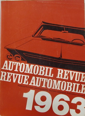Couverture de AUTOMOBILE REVUE REVUE AUTOMOBILE