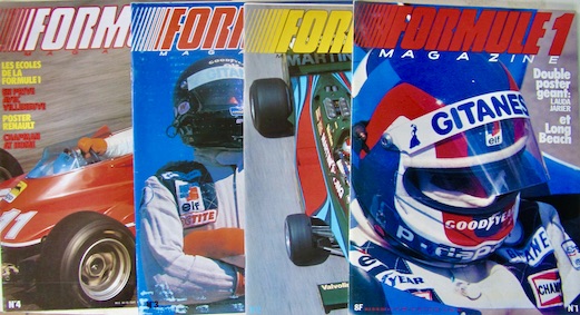 Couverture de FORMULE 1 MAGAZINE  REVUE