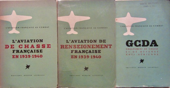 Couverture de 1939 _1940 L'AVIATION DE CHASSE FRANCAISE - DE RE,SEIGNEMENT - GCDA
