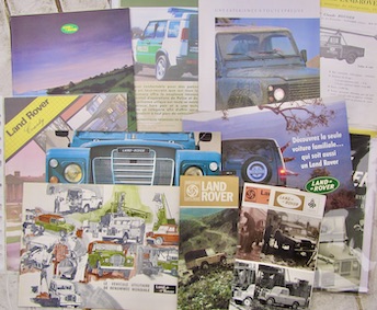 Couverture de LAND ROVER DOCUMENTATION