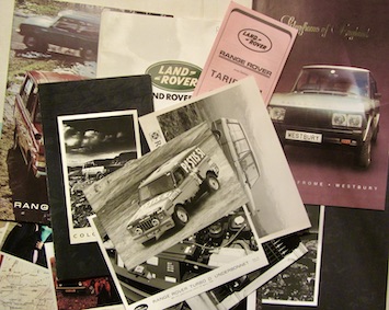 Couverture de RANGE ROVER TOUTE DOCUMENTATION SQUR DEMANDE