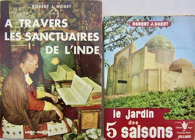 Couverture de LE JARDIN DES 5 SAISONS _ A TRAVERS LES SANCTUAIRES DE L'INDE VOYAGE EN 2 CV DE ROBERT J.GODET
