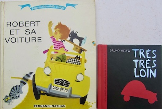 Couverture de CITROEN 2 CV ROBNERT ET SA VOITURE NATHAN - TRES TRES LOIN DE B.HEITZ