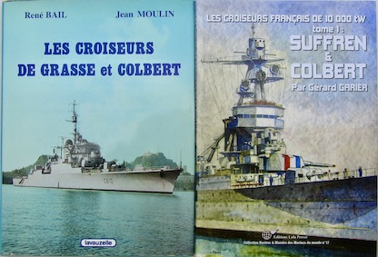 Couverture de LES CROISEURS DE GRASSE ET COLBERT LAVAUZELLE