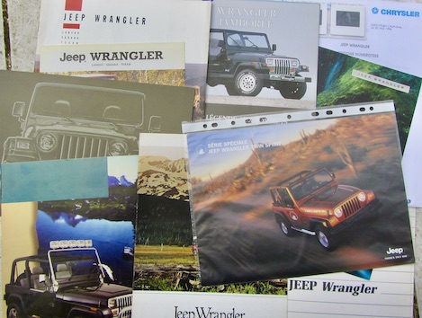 Couverture de JEEP WRANGLER RENAULT JEEP CHRYSLER