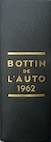 Couverture de BOTTIN DE L'AUTO GUIDE DE L'AUTO