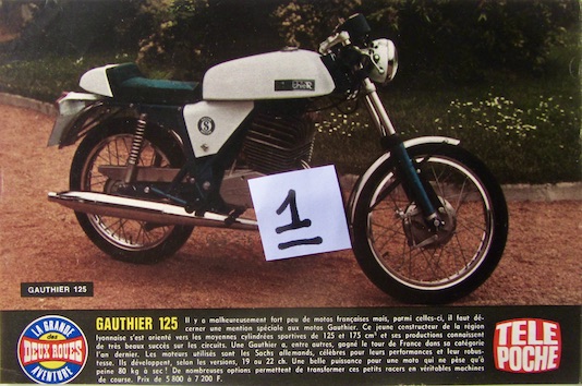 Couverture de GAUTHIER 125 SPORT TELEPOCHE