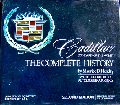 Couverture de CADILLAC THE COMPLETE STORY BY M.D.HENDRY