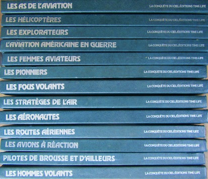 Couverture de LA CONQUETTE DU CIEL ENCYCLOPEDIE TIME LIFE EN FRANCAIS 13 VOLUMES