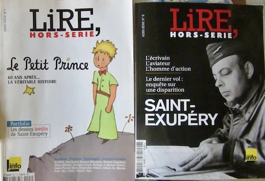 Couverture de SAINT EXUPERY é HORS SERIE DE LIRE N°3 ET N°9