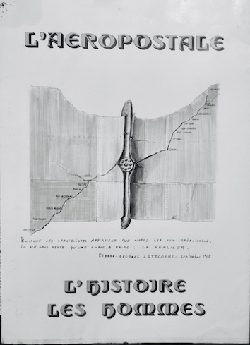 Couverture de L'AEROPOSTALE L'HISTOIRE DES HOMMES