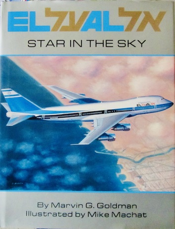 Couverture de STAR IN THE SKY EL AL AVIATION ISRAELIENNE