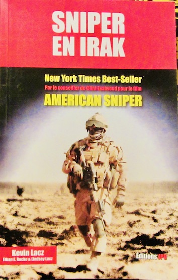 Couverture de SNIPER EN IRAK DE KEVIN LACZ