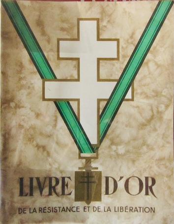Couverture de LIVRE D'OR DE LA RESISTANCE ET DE LA LIBERATION
