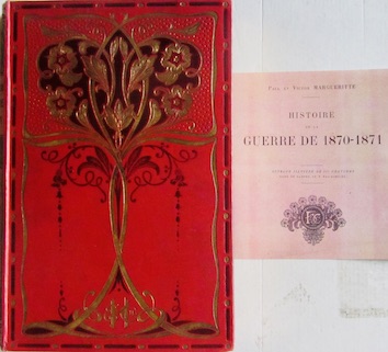 Couverture de HISTOIRE DE LA GUERRE DE 1870 1871 PAR P ET V MARQUERITTE