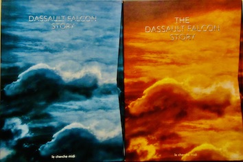 Couverture de DASSAULT FALCON STORY EN FRANCAIS OU EN ANGLAIS