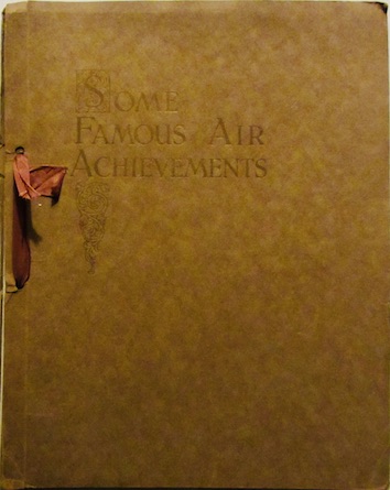 Couverture de QUELQUES FAMEUX EXPLOITS DE L'AIR EN FRANCAIS ET ANGLAIS BROCHURE DE 1929 PAR NAPIER