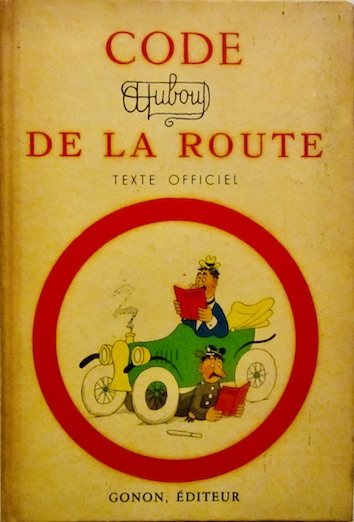 Couverture de CODE DE LA ROUTE DE DUBOUT 1956