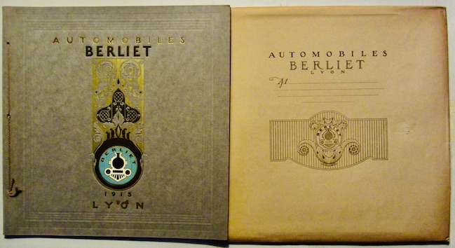 Couverture de 1913 BERLIET CATALOGUE