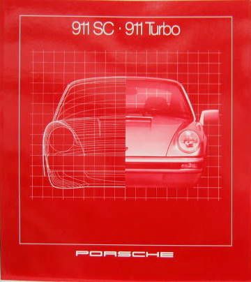 Couverture de 1981 PORSCHE 911 SC 911 TURBO EN FRANCAIS DISPONIBLE IDENTIQUE EN ANGLAIS CATALOGUE