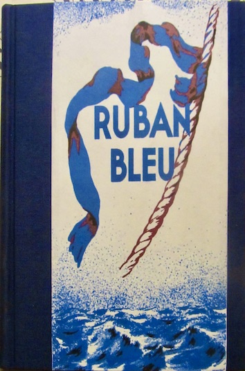Couverture de LA COURSE AU RUBAN BLEU CENT ANS DE LUTTE DANS L'ATLANTIQUE 18381939 DE J;TROIGOFF EN 1945