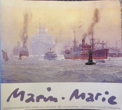 Couverture de MARIN MARIE PEINTRE DE LA MARINE LE MAITRE DE CHAUSEY