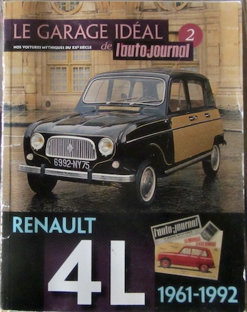 Couverture de RENAULT 4 L 1961 1992 LE GARAGE IDEAL L'AUTO JOURNAL