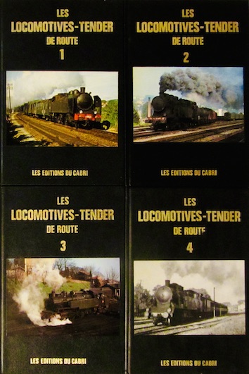 Couverture de LES LOCOMOTIVES-TENDER DE ROUTE EDITION DU CABRI