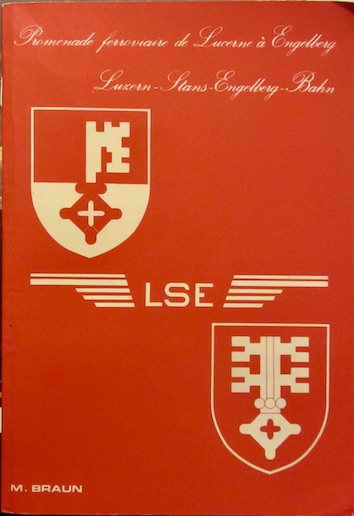 Couverture de LSE PROMENADE FERROVIERE DE LUCERNE A ENGELBERG EN FRANCAIS ET ALLEMAND