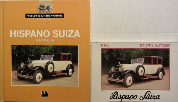 Couverture de HISPANO SUIZA - TOUTE L'HISTOIRE EPA