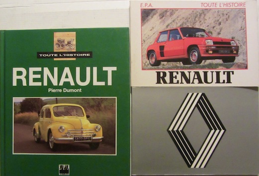 Couverture de RENAULT TOUTE L'HISTOIRE EPA