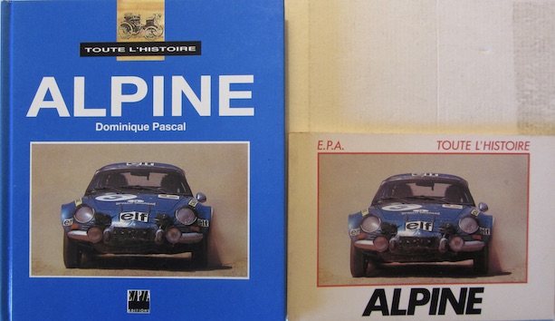 Couverture de ALPINE TOUTE L'HISTOIRE CHEZ EPA