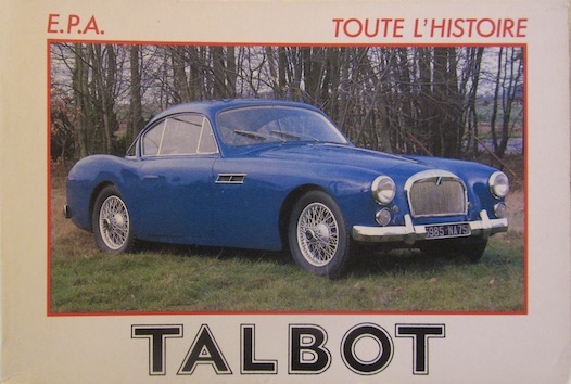Couverture de TALBOT TOUTE L'HISTOIRE EPA