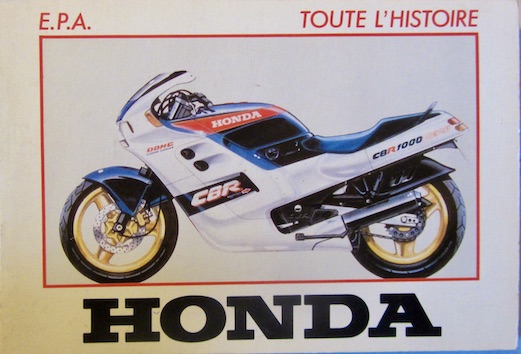 Couverture de HONDA TOUTE L'HISTOIRE EPA