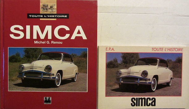 Couverture de SIMCA - TOUTE L'HISTOIRE EPA