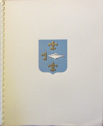 Couverture de FORD SAF POISSY PLAQUETTESUR PAPIER VELIN  1948 PAR DREAGER