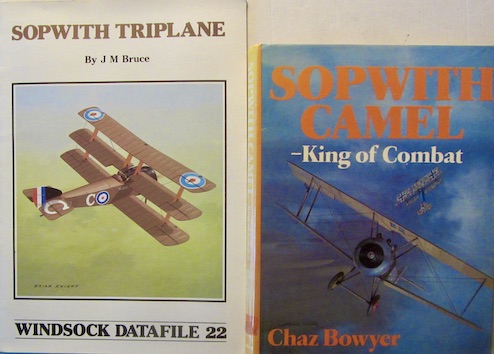 Couverture de SOPWITH TRIPLANE- CAMEL KING OF COMBAT _ THE SOPWITH FIGHTERS DE J.M.BRUCE