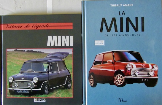 Couverture de MINI VOITURES DE LEGENDE - DE 1959 A NOS JOURS SACREE LEGENDE
