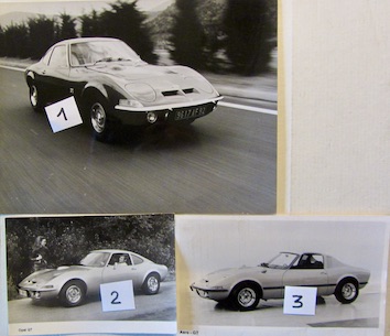 Couverture de OPEL GT PHOTO