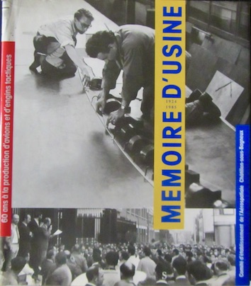 Couverture de MEMOIRE D'USINE 1924 1985 60 ANS DE PRODUCTIOND'AVIONS DE DEWOITINE A L'AEROSPATIALE
