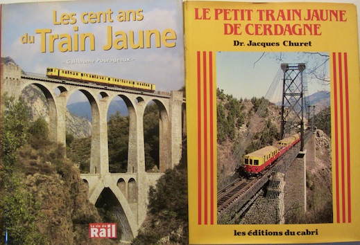 Couverture de LE PETIT TRAIN JAUNE DE CERDAGNE 
ORANGE A BUIS LES BARONNIES