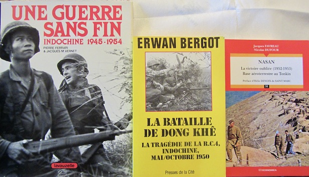 Couverture de INDOCHINE UNE GUERRE SANS FIN -NASAN TONKIN LA BATAILLE DE DONG KHE RCA
