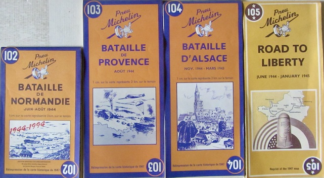 Couverture de 1939 1945 CARTES MICHELIN DES BATAILLES