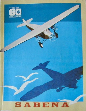 Couverture de SABENA 1923 1983 60 ANS D'EXPERIENCE