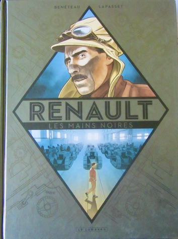 Couverture de RENAULT LOUIS LES MAINS NOIRES BANDE DESSINEE DE BENETEAU LAPASSET
