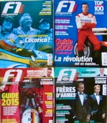 Couverture de REVUES FORMULE F1 MAGAZINE F1i.com 2003 A 2015