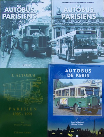 Couverture de LES AUTOBUS PARISIENS -1905 1991 - DE PARIS