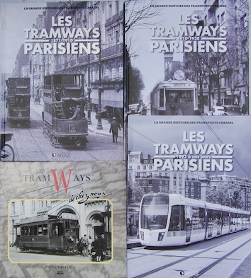 Couverture de LES TRAMWAYS PARISIENS ET DE CHEZ NOUS